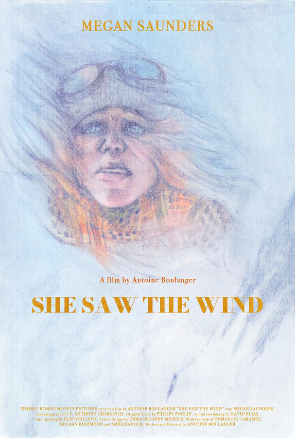 She Saw The Wind, 2025, court-métrage. Réalisation : Antoine Boulanger.
